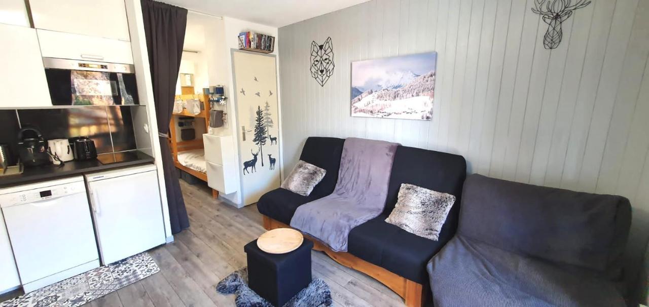 Studio 2 Alpes, Proche Lac Buissonniere, Menage Inclus, Balcon, Parking لو دوز آلب المظهر الخارجي الصورة